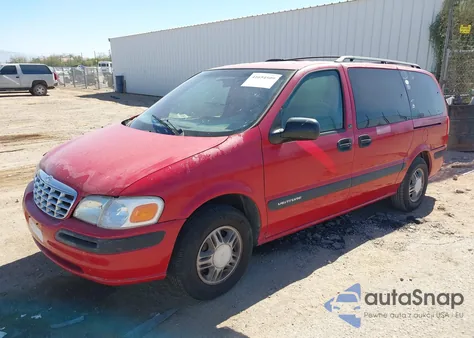 1999 Chevrolet Venture from USA, damaged, VIN 1GNDX03E8XD189639